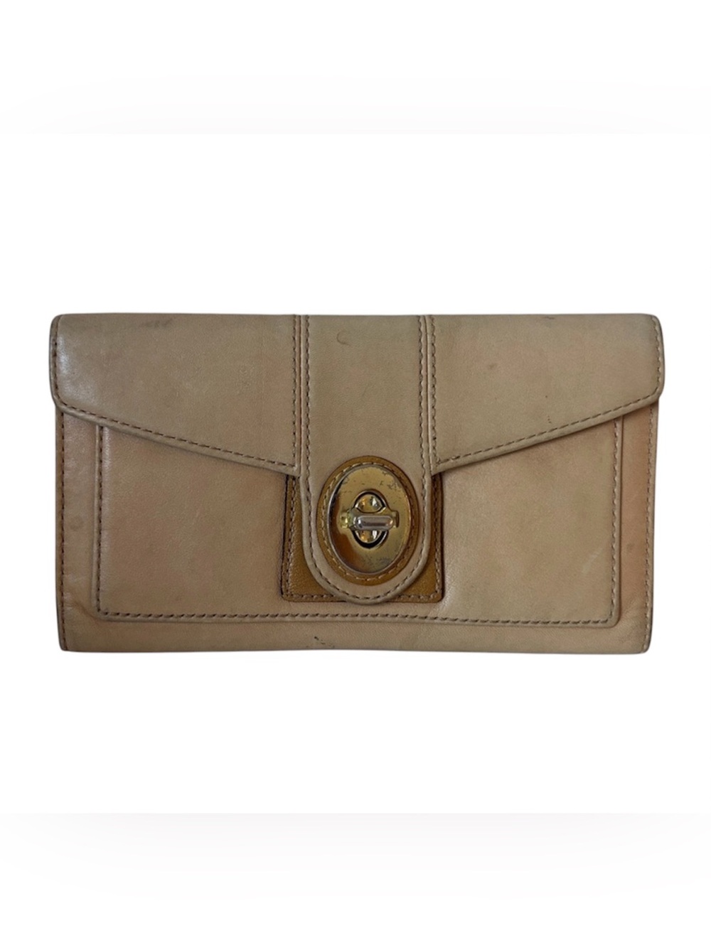 COACH VINTAGE TURNLOCK ENVELOPE WALLET